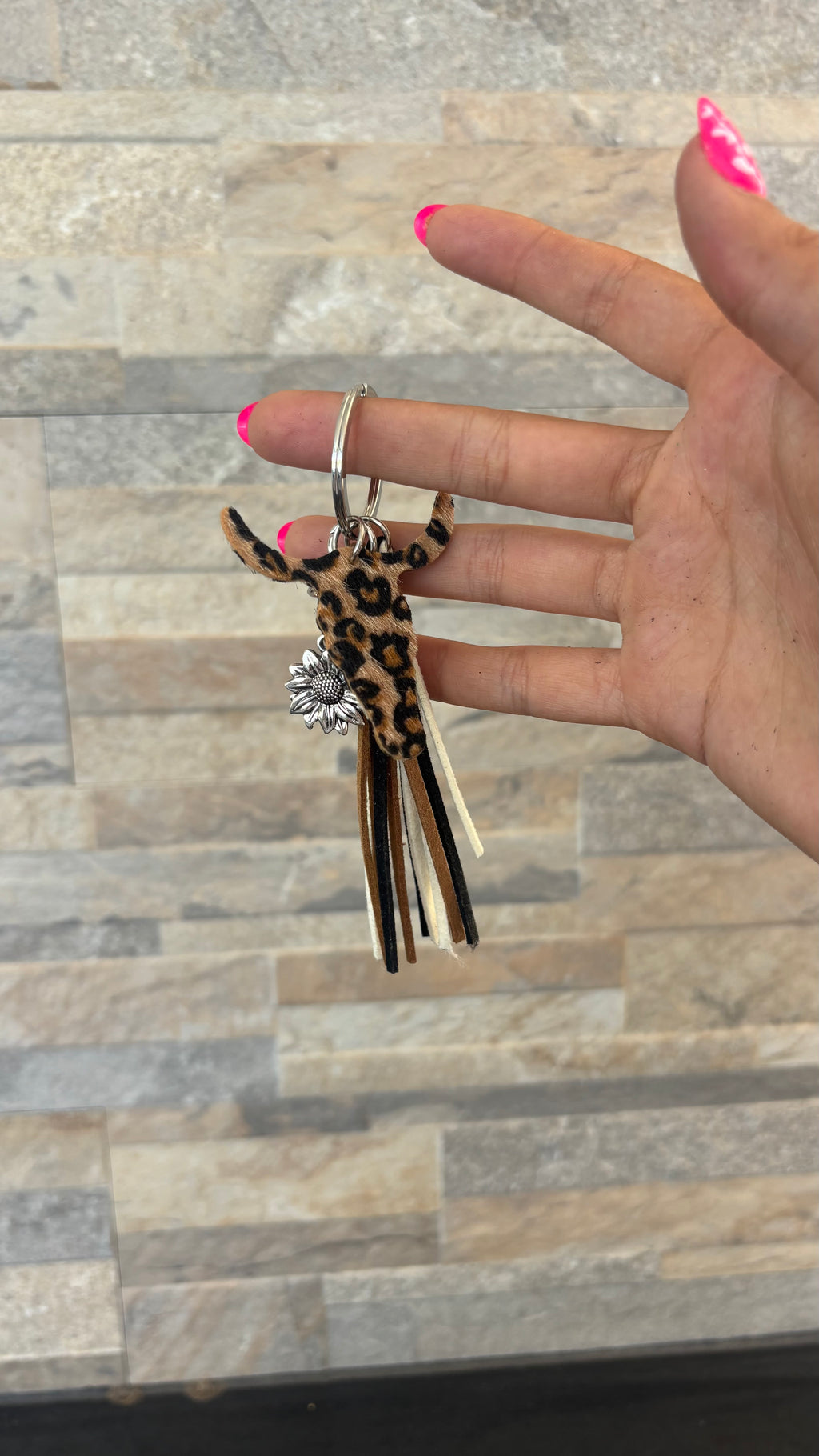 Cheetah keychain
