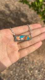 Desert sky necklace