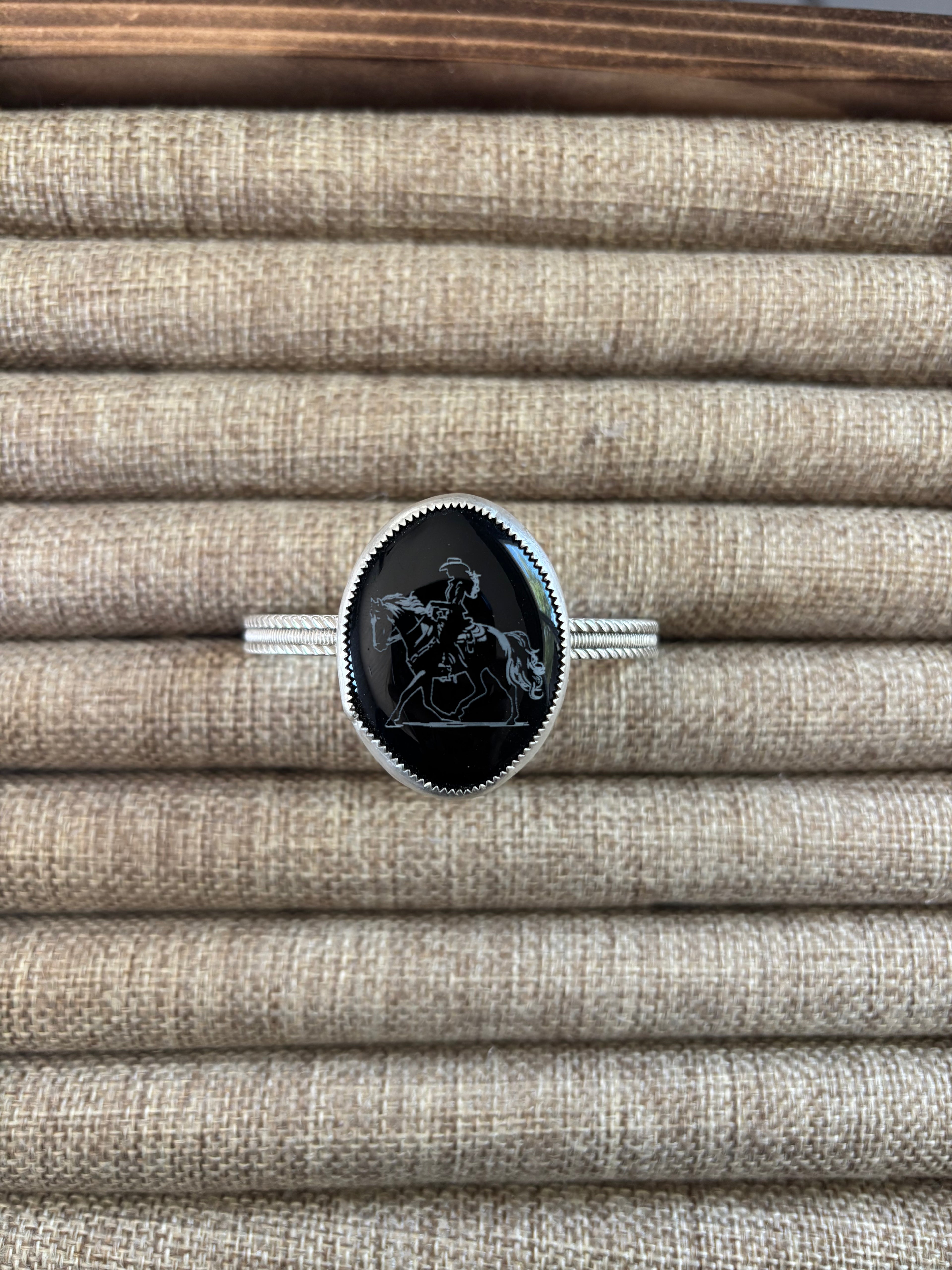 Horse girl cuff