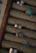 Cheetah print ring