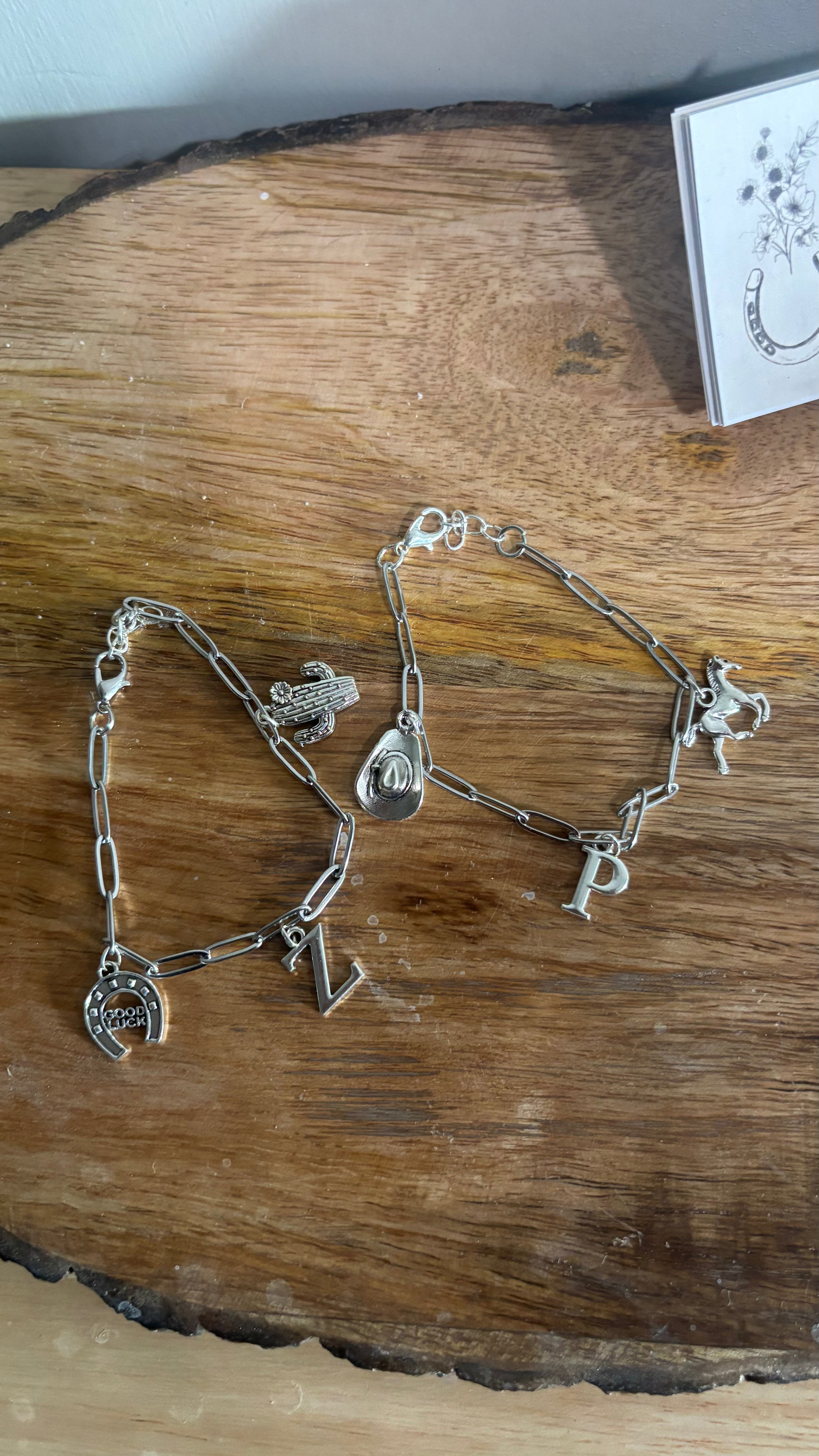 Charm bracelets